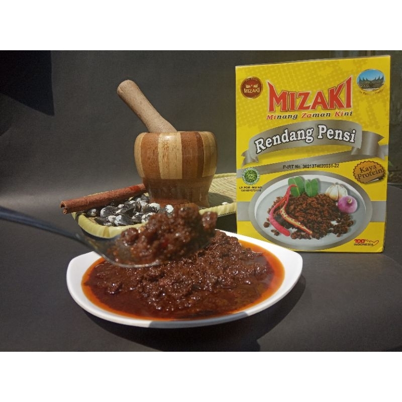 

Rendang pensi mizaki 250gr