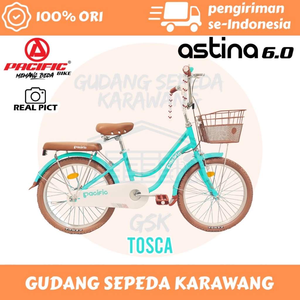 SEPEDA ANAK PEREMPUAN MINI PACIFIC ASTINA 6.0 BY PACIFIC