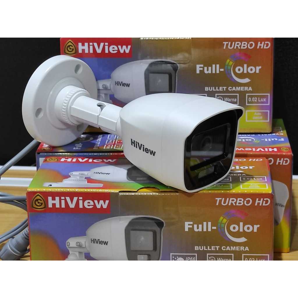 Kamera CCTV Outdoor HiView 2MP Colorvu TH-B127P Fullcolor Camera CCTV Colorvu HIVIEW By Hikvision Pr