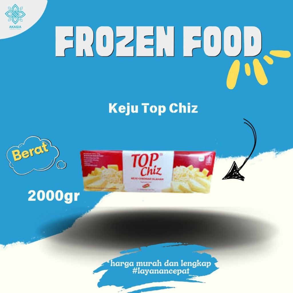 

Keju Top Chiz 2kg