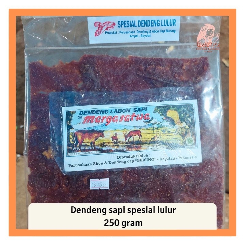 

Dendeng sapi lulur spesial cap margasatwa - 250 g