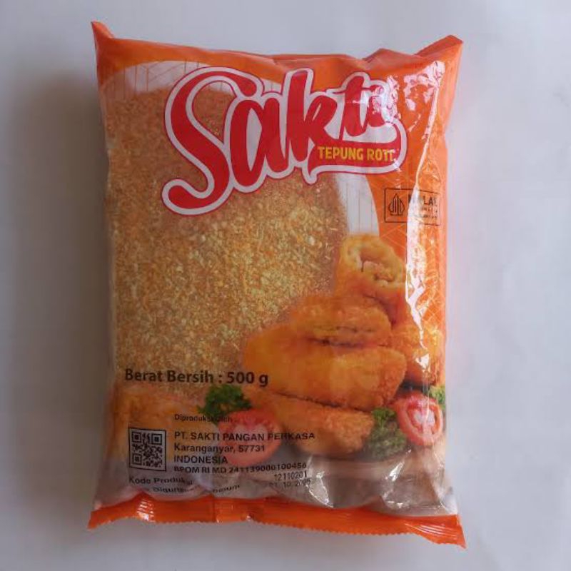 

Sakti Breadcrumb Kemasan 500gram