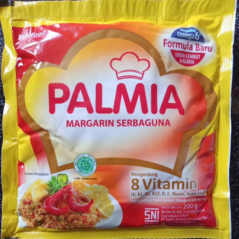 

Palmia Margarin Serbaguna Omega 6 Formula Baru