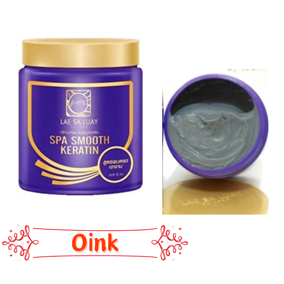 Masker Rambut Spa Smooth Keratin LAE SA LUAY 250ml Asli