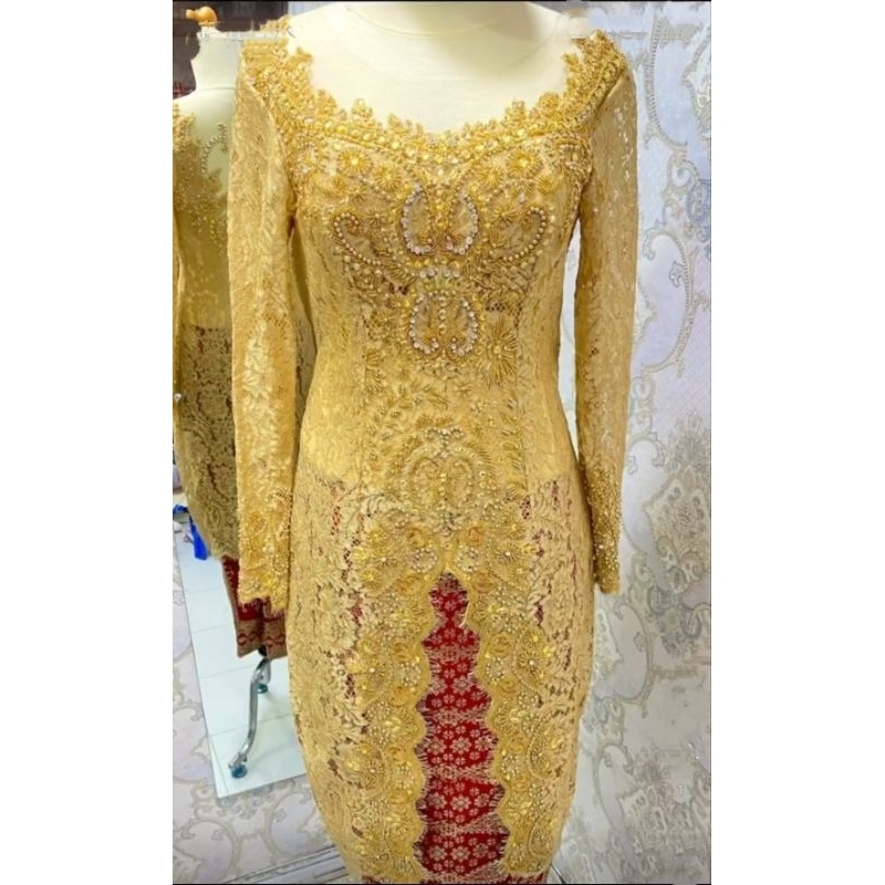 kebaya pengantin, kebaya pengamtin batak, wedding dress