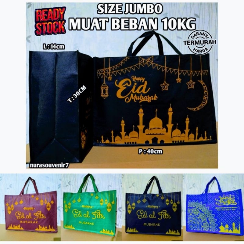 

Tas Lebaran Bingkisan Sembako Hari Raya Idul Fitri Varian Warna dan Desain Baru