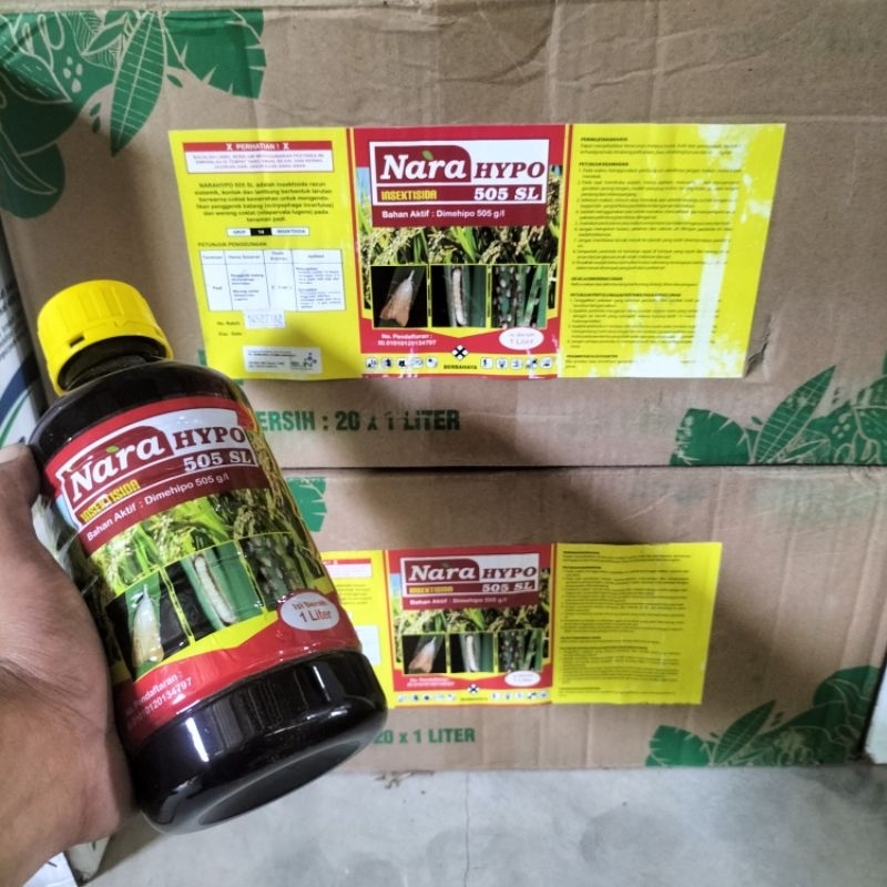 Insektisida Narahypo  505 SL 1 Liter / Di jual Perdus isi 20 Botol