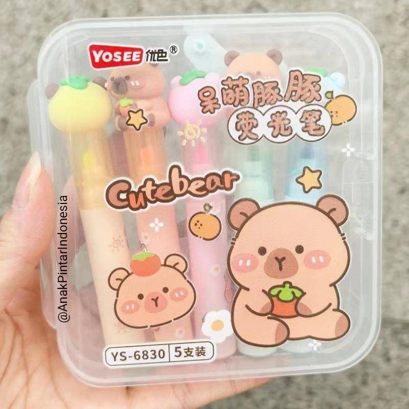 

STABILO CUTE BEAR HIGHLIGHTER [ YS-6830 ]