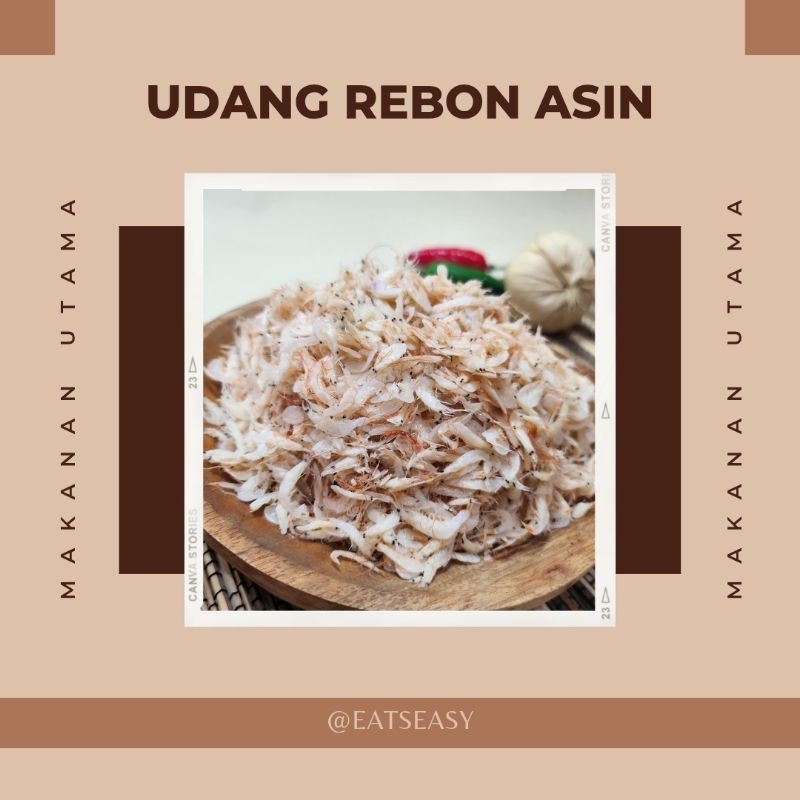 

IKAN ASIN UDANG REBON ASIN 250GR