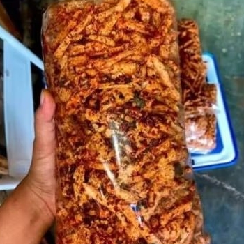 

Basreng Pedas Daun Jeruk 1kg Original
