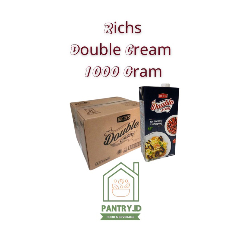 

Double Cream Richs (cookingcream) 1000gr