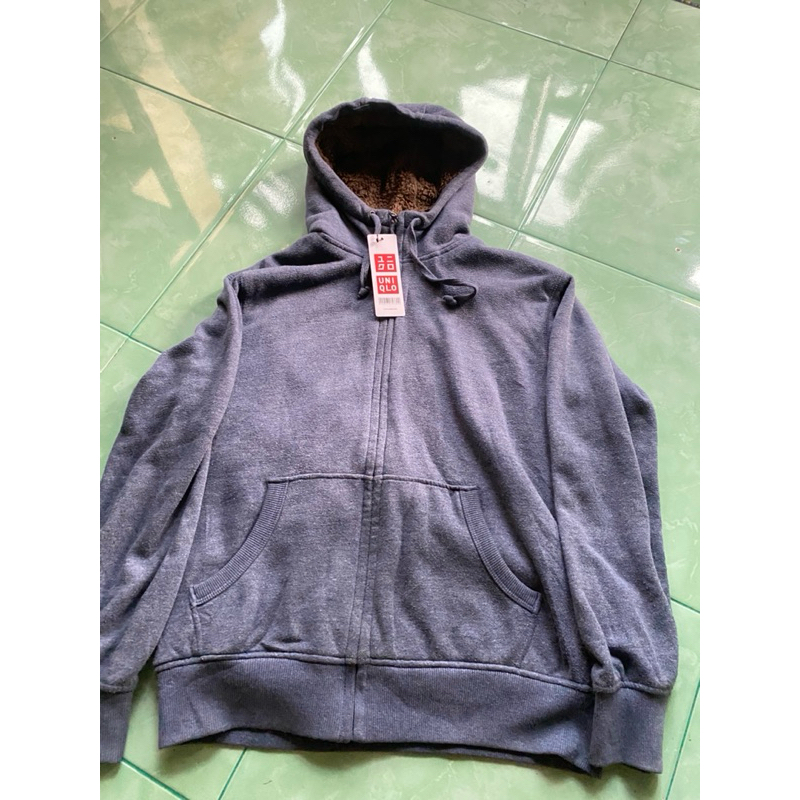 HOODIE UNIQLO SHERPA