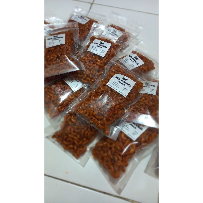 

Makaroni pedas cemilan enak