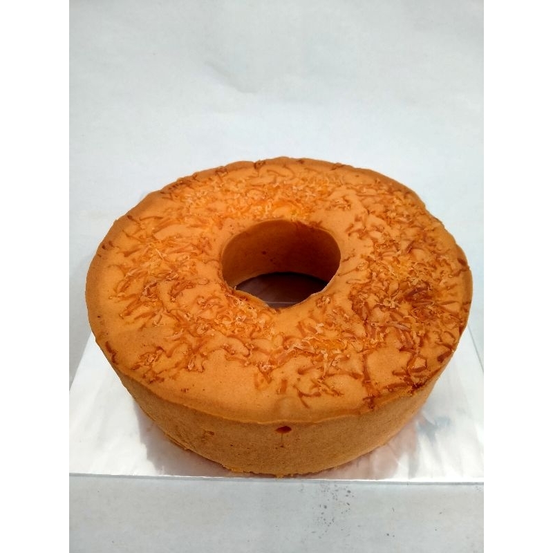 

BOLU TOPPING KEJU PANGGANG Uk loyang 20cm