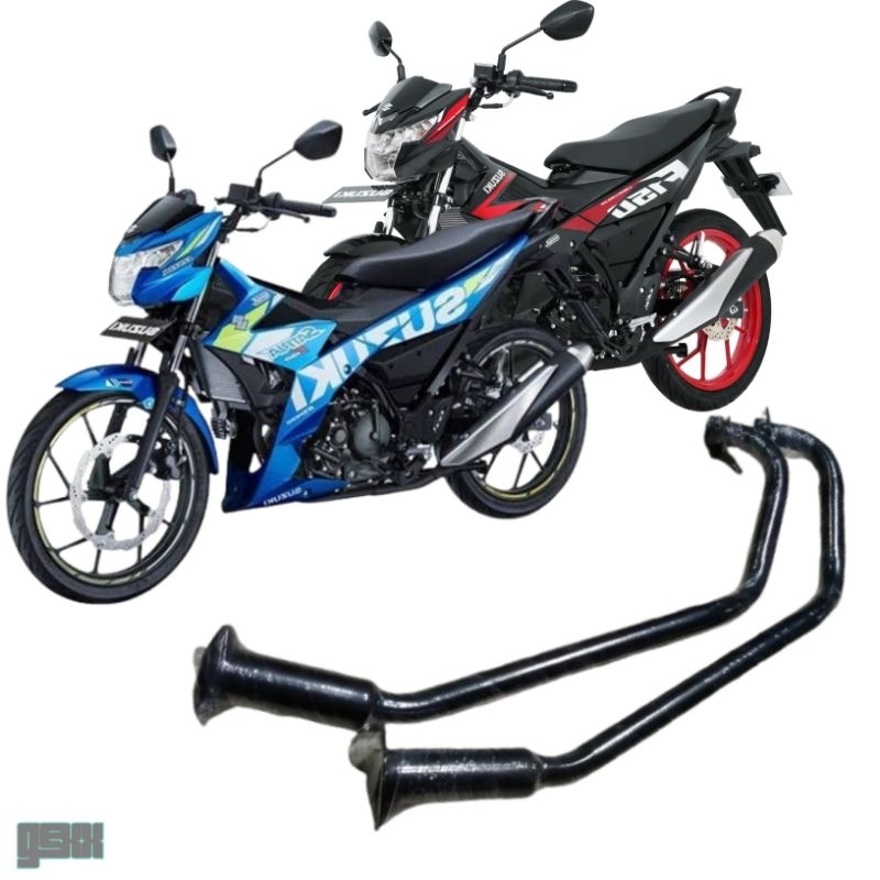 Leheran Knalpot Standar Satria Fu 150/Satria Karbu Model Standar Orisinil Satria Fu/karbu