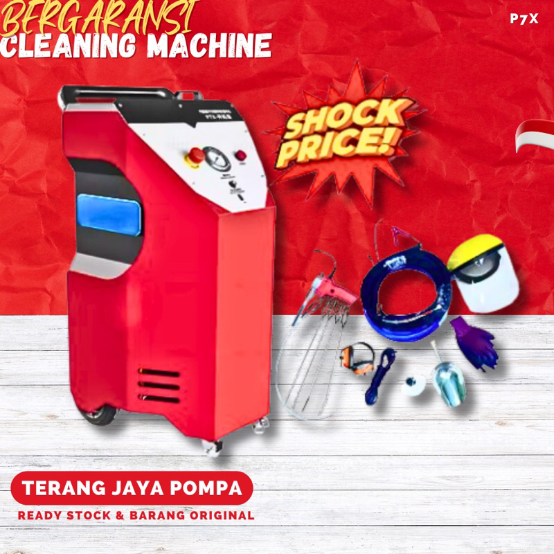 MESIN PEMBERSIH KARAT DRY ICE BLASTING DRY ICE CLEANING MACHINE P7X