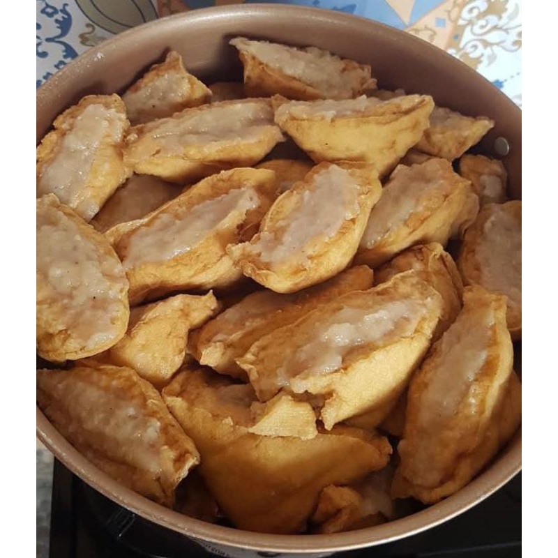 

tahu baso rebus dan goreng