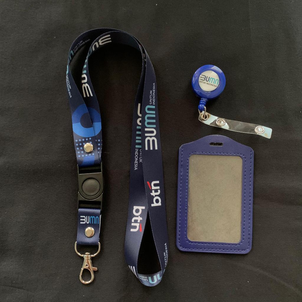 Ready Stok Tali Lanyard BUMN BTN Satuan