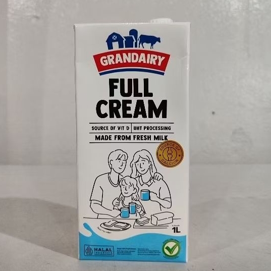 

Grandair Full Cream UHT Processing Made From Fresh Milk 1 Liter