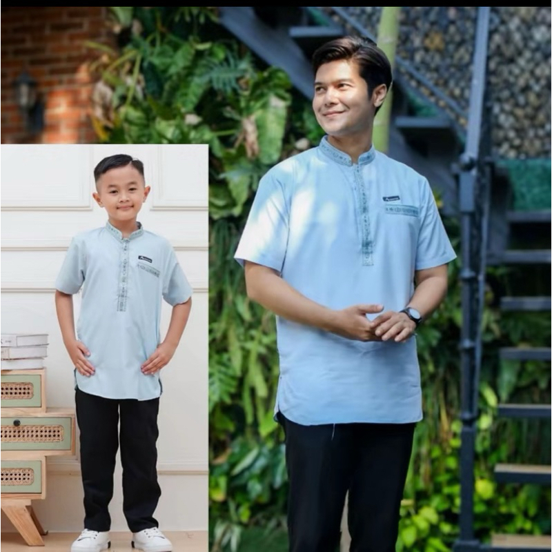 KOKO COUPLE AYAH DAN ANAK BORDIR MEWAH