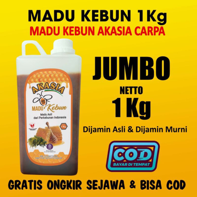 

Madu Murni Akasia 1kg_dijamin murni_dijamin asli