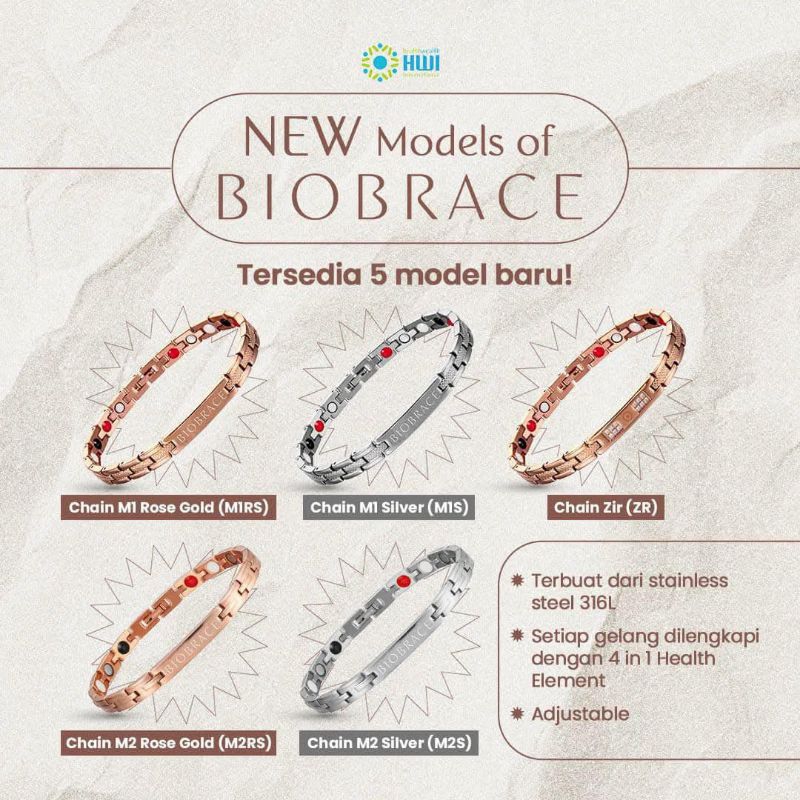 PROMO GELANG KESEHATAN BIOBRACE HWI