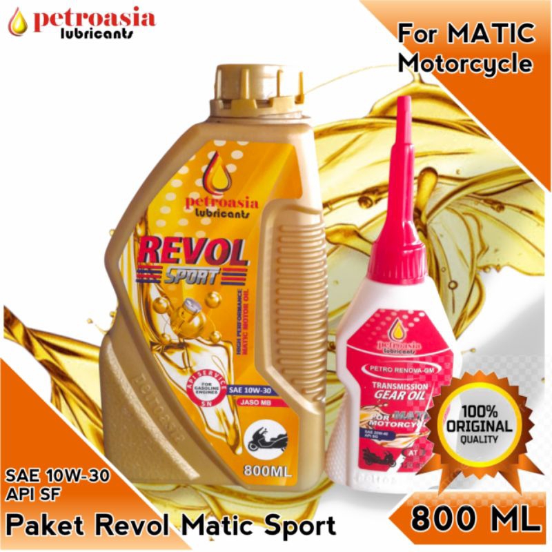 Flowbeeshop Oli Oil Petroasia Vorlube Max2 Max1 Mpt2 Mpt1 Matic Manual Sport 4T 1L 800Ml