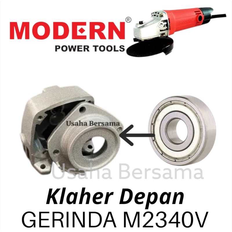 BEARING DEPAN KEPALA GERINDA M2340V DI DEPAN AS KEPALA MESIN GERINDA M2340V MODERN