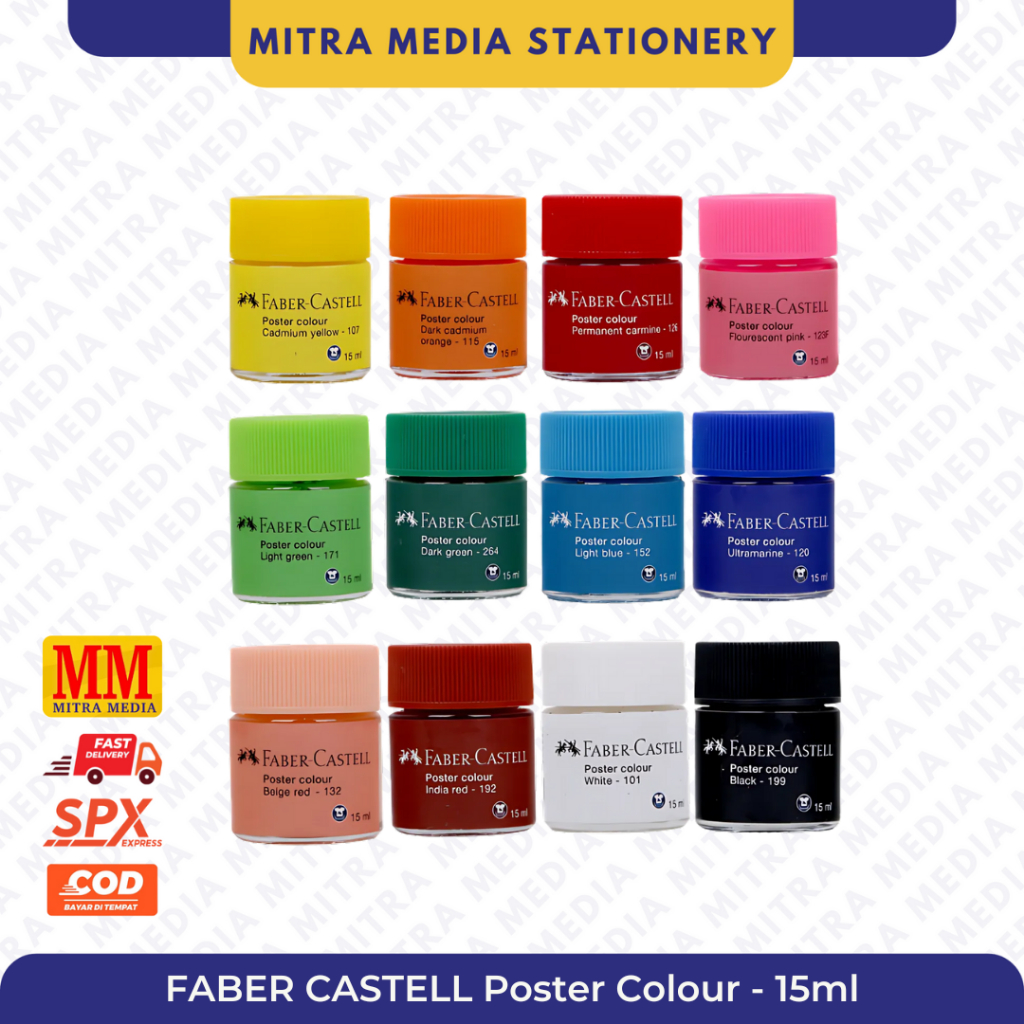 

Faber Castell Poster Colour 15ml