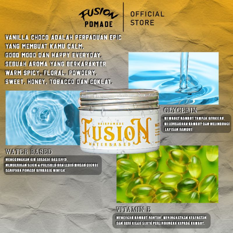 Fusion Pomade Aroma Vanilla Choco