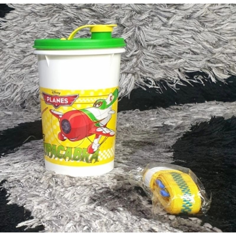 botol Tupperware/eco bottle Tupperware/Tupperware hitam/Tupperware kuning