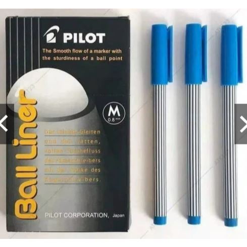 PULPEN BALLINER PILOT BIRU