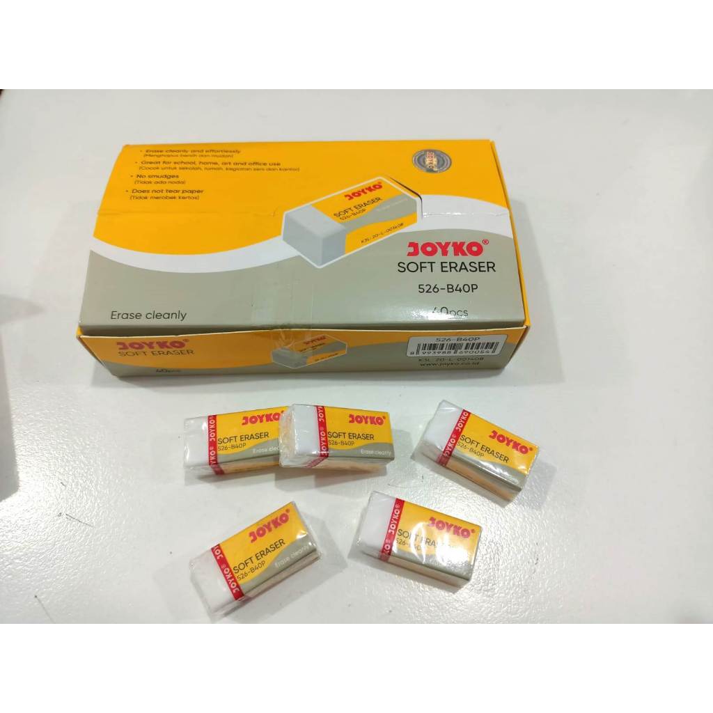 

Penghapus / Stip Joyko Putih Kecil 526-B40P