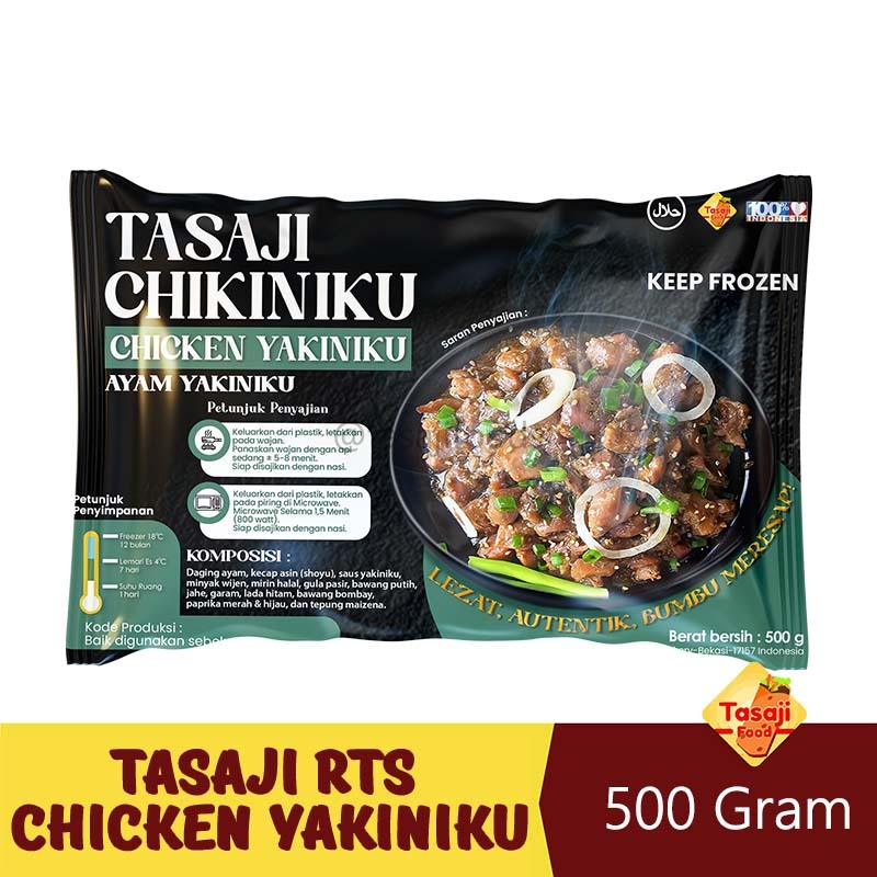 

Tasaji ChikiNiku Chicken Yakiniku Ready To Serve 500gr Frozen