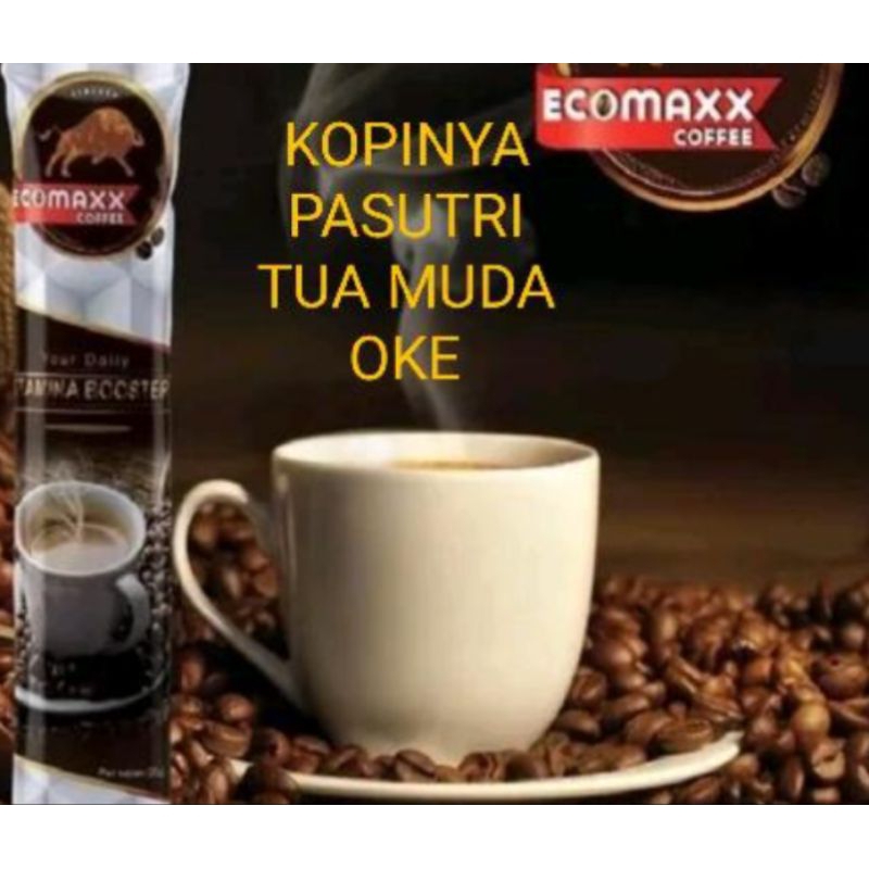 ECOMAXX COFFEE - Kopi Gingseng Stamina Pria