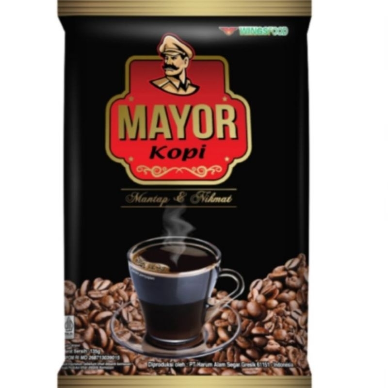 

Mayor Kopi 125g – Kopi Bubuk Berkualitas dengan Aroma & Rasa Khas