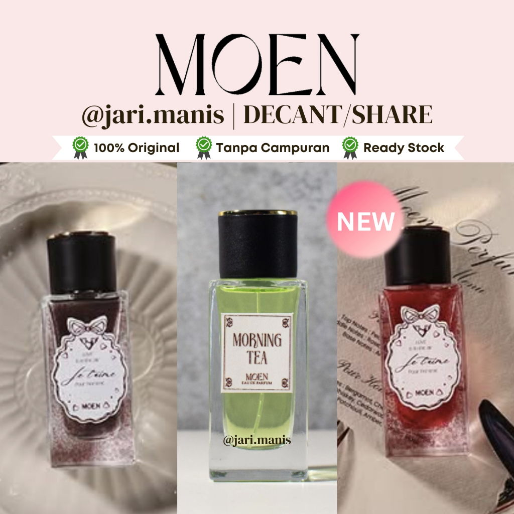 decant share Moen Je T'Aime morning tea clouds tester parfum