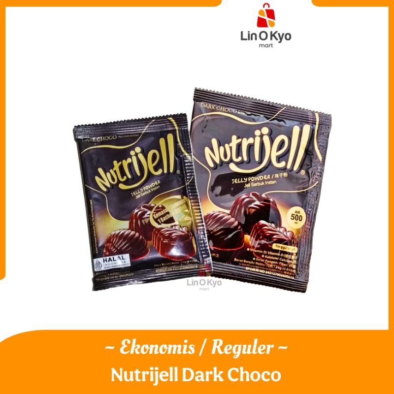 

Nutrijell DARK CHOCO Pudding Jelly Ekonomis Reguler