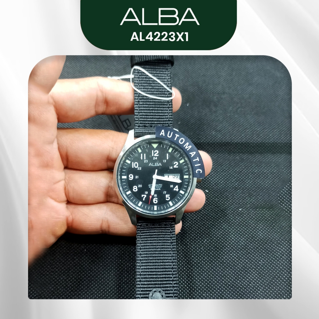 Jam Tangan Pria Alba AL4223X1 AL4223 Original Resmi