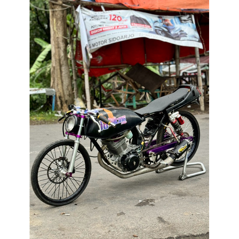 KNALPOT FANTERRA RACING EXHAUST HEREX 300 KOMPETISI GL MEGAPRO TIGER CB