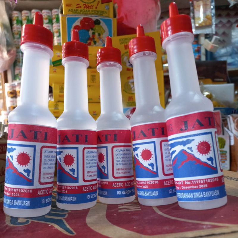 

ASAM CUKA cap GUNUNG JATI botol 150ml
