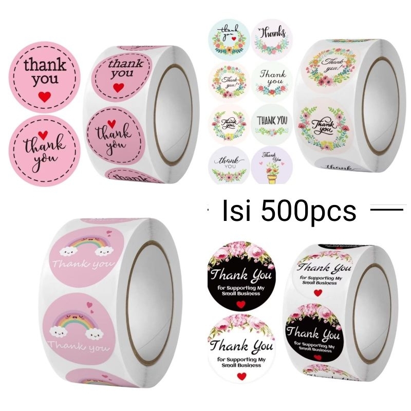 

Stiker thankyou / stiker makanan