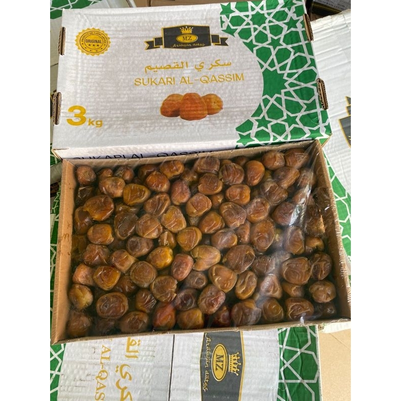 

kurma sukkari | Kurma raja | kurma madu Dus 3kg ++