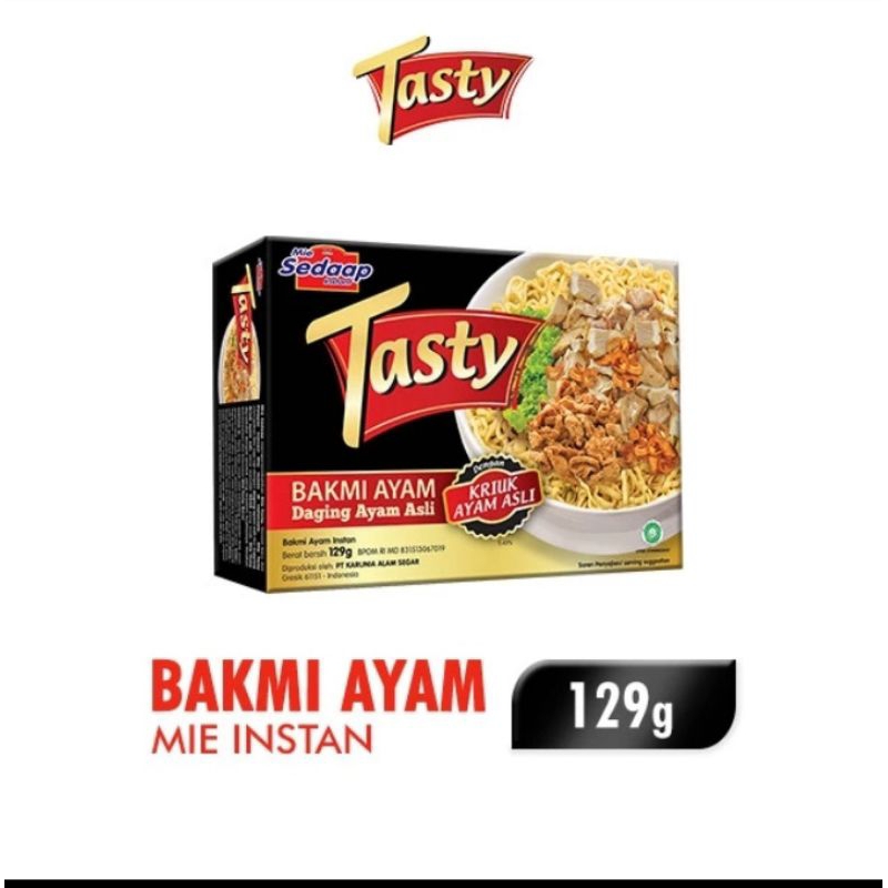 

mie sedaap tasty bakmi ayam 124 gram