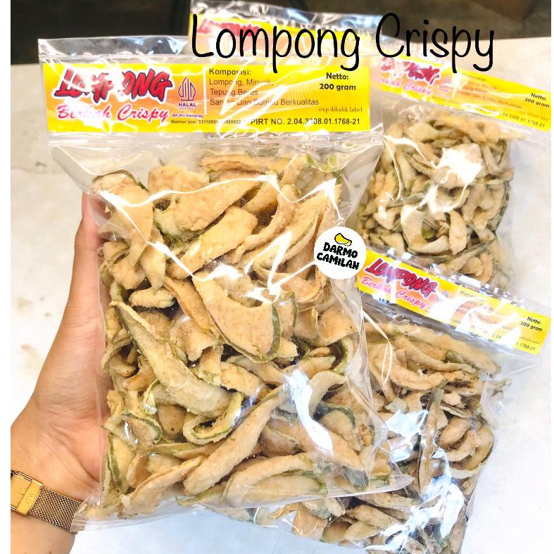 

Keripik Lompong Crispy 1kg 500gr 200gr Batang Talas Keladi