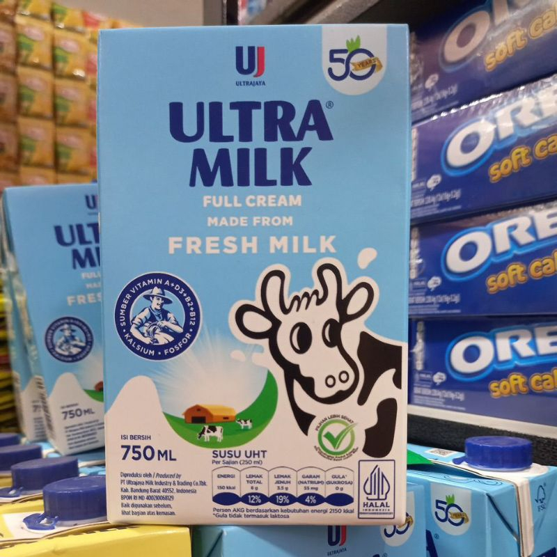 

Ultra Milk Full Cream 750ml
