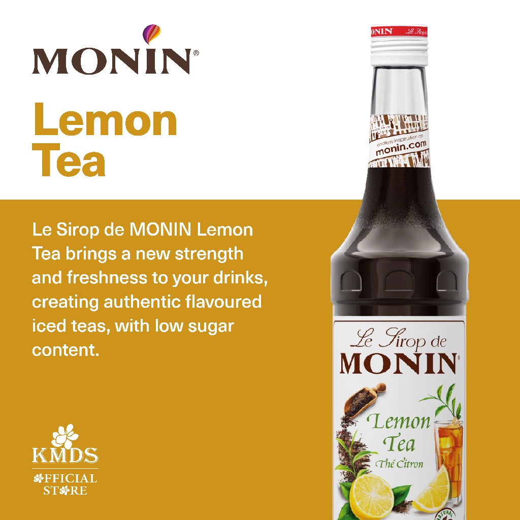 

MONIN LEMON TEA SYRUP 70CL / 700ML