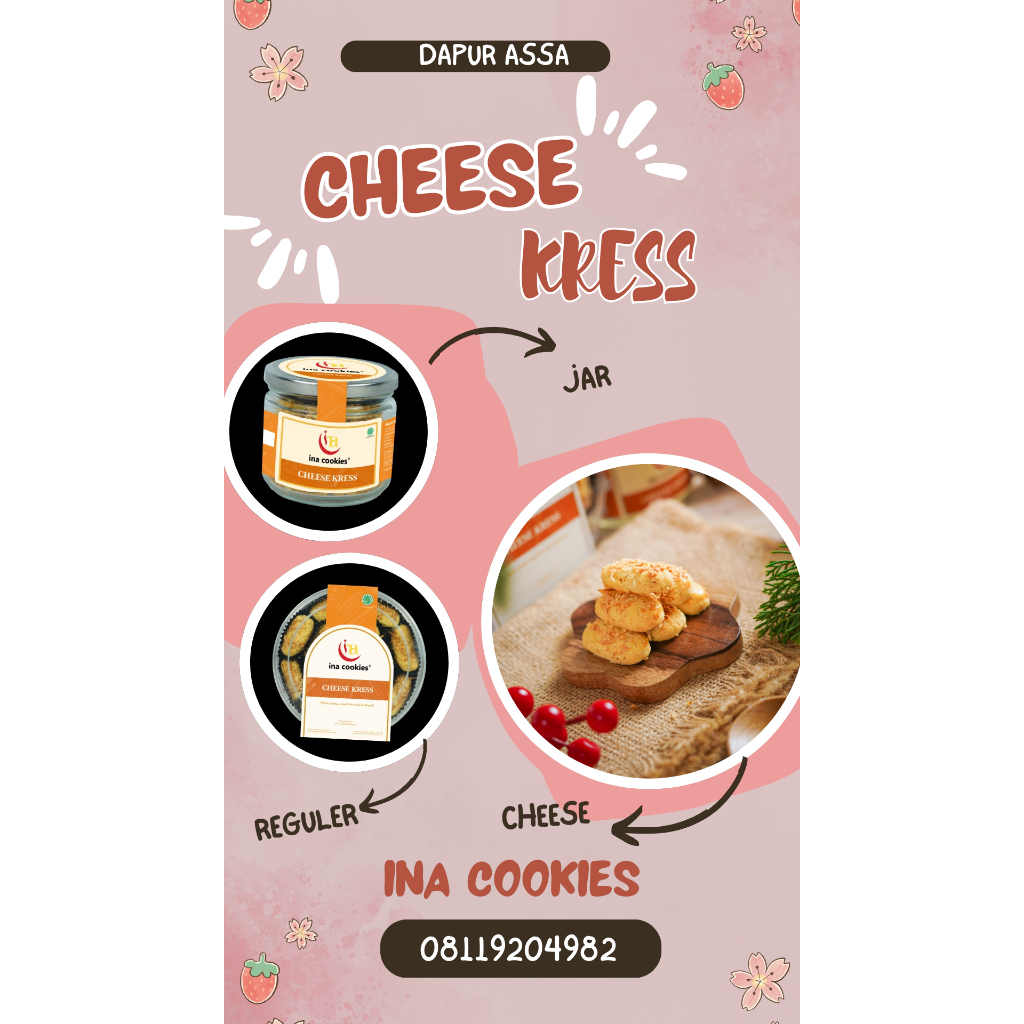 

INA COOKIES - CHEESE KRESS