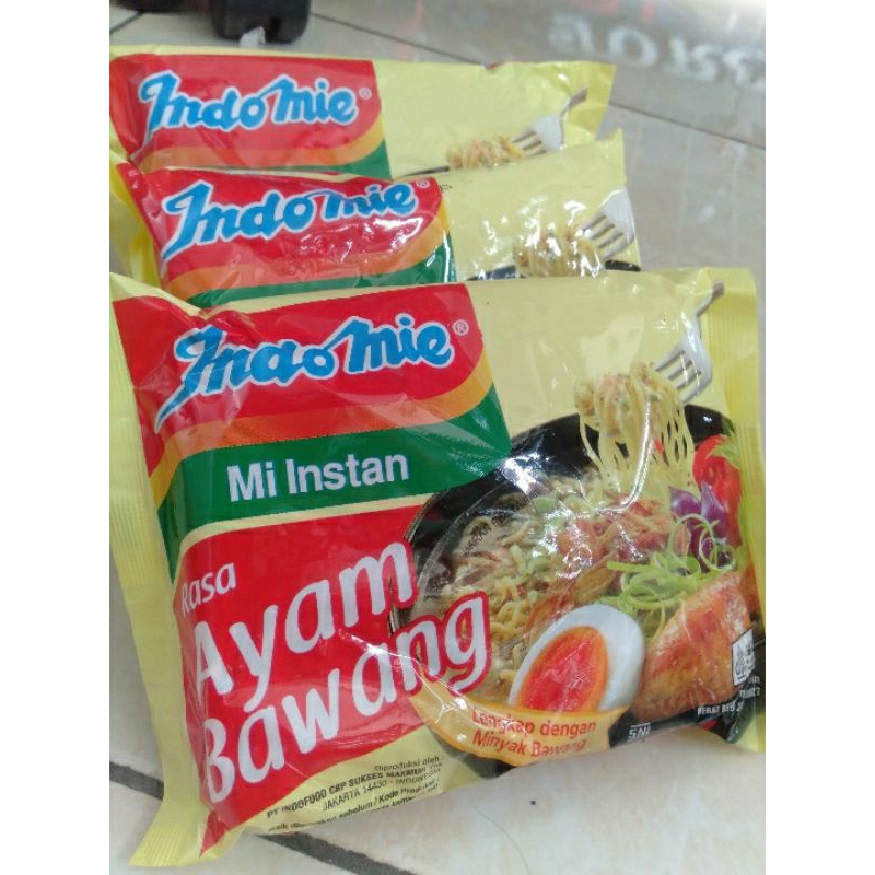 

Indomie Mi Instan Ayam Bawang 3pcs 9k