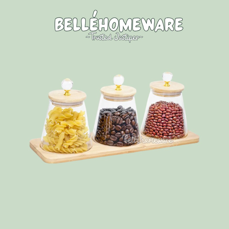 TOPLES LEBARAN SET TOPLES KACA KERAMIK INFORMA 3PCS